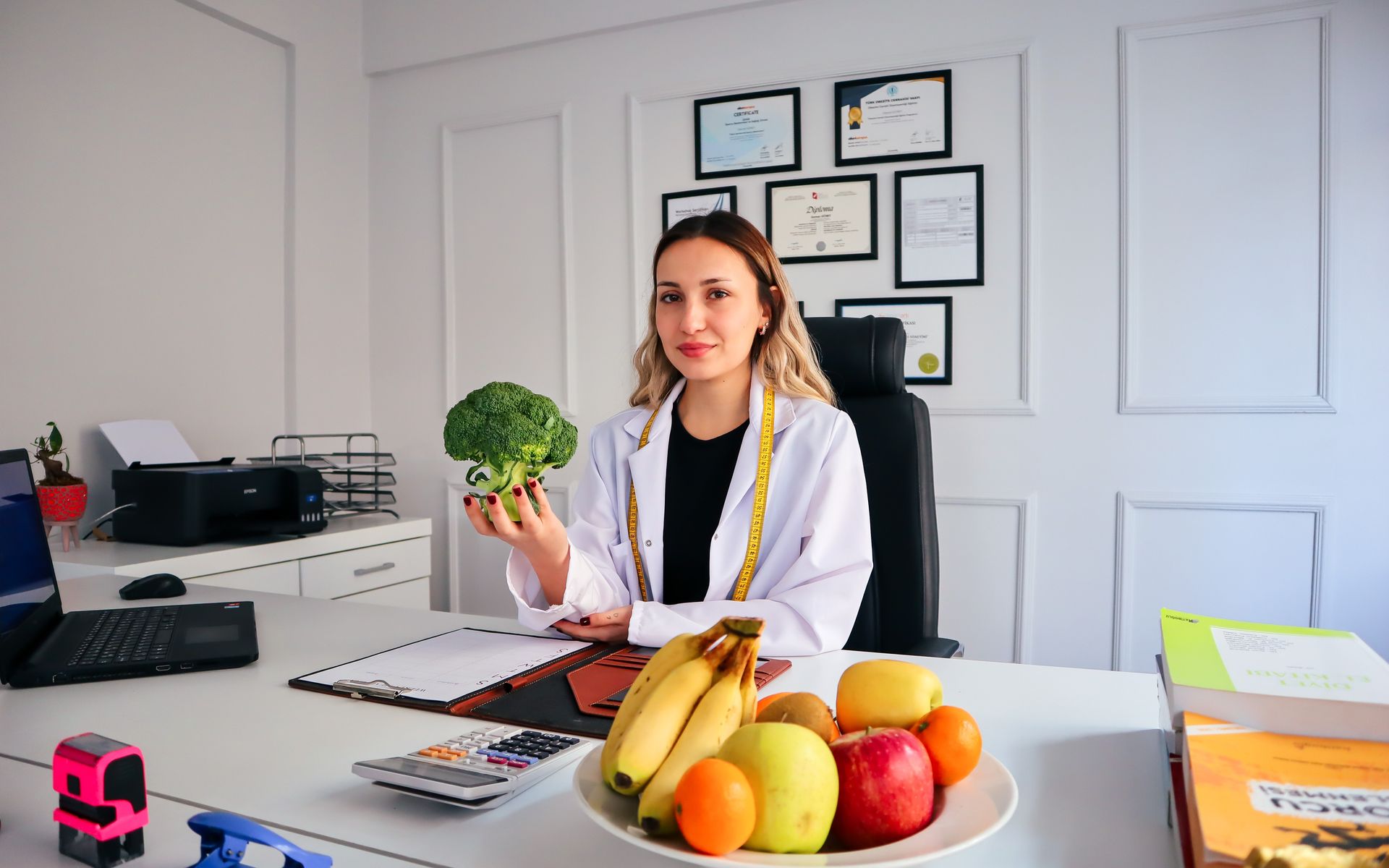 Consultório de nutrição moderno